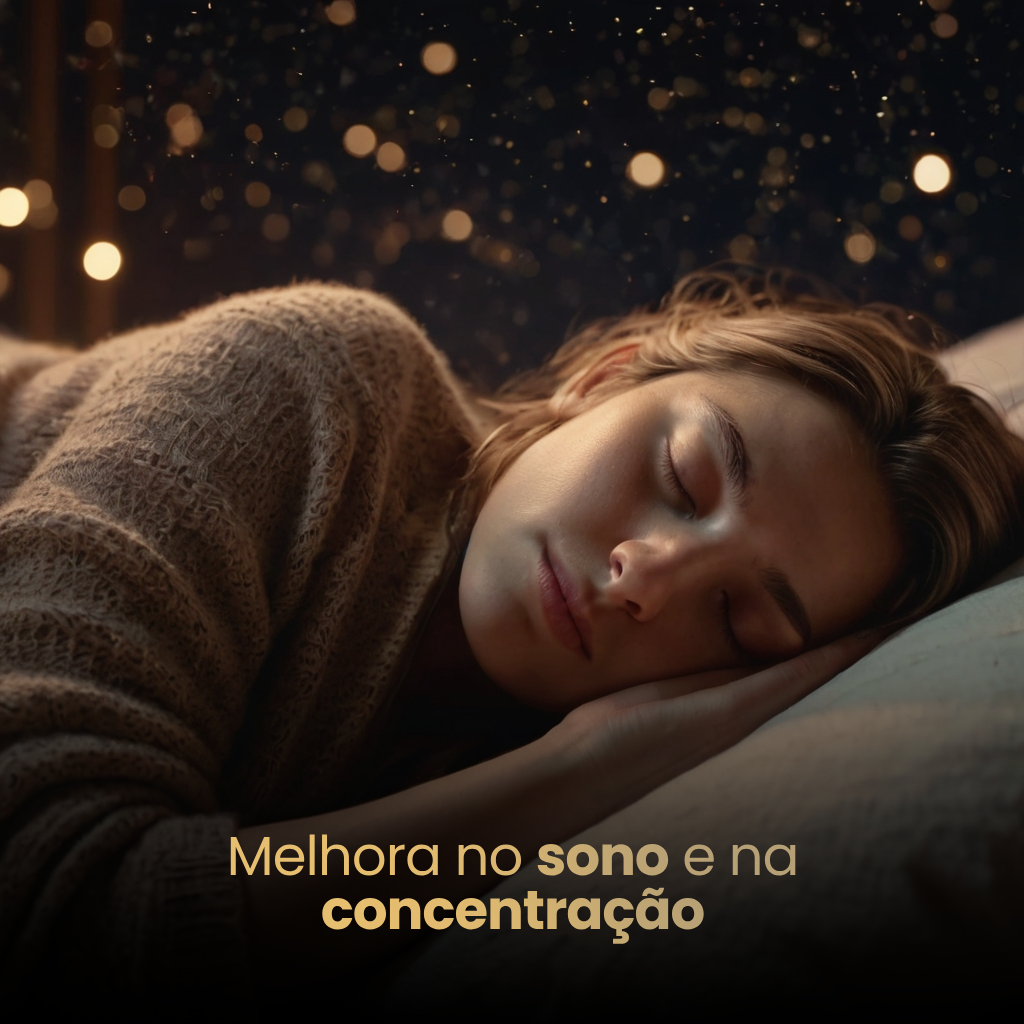 Melhora no sono e na concentraçã